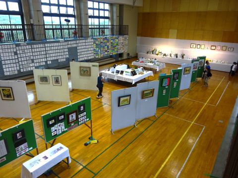 作品展会場俯瞰